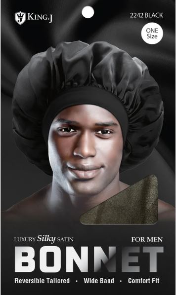 Dream Satin Wide Band Bonnet for Women, One Size