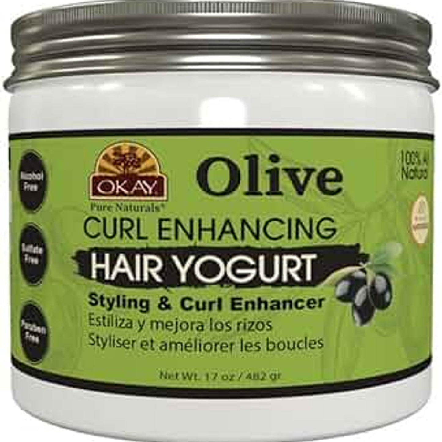 Okay Pure Natural Rosemary Hair Masque 15Oz