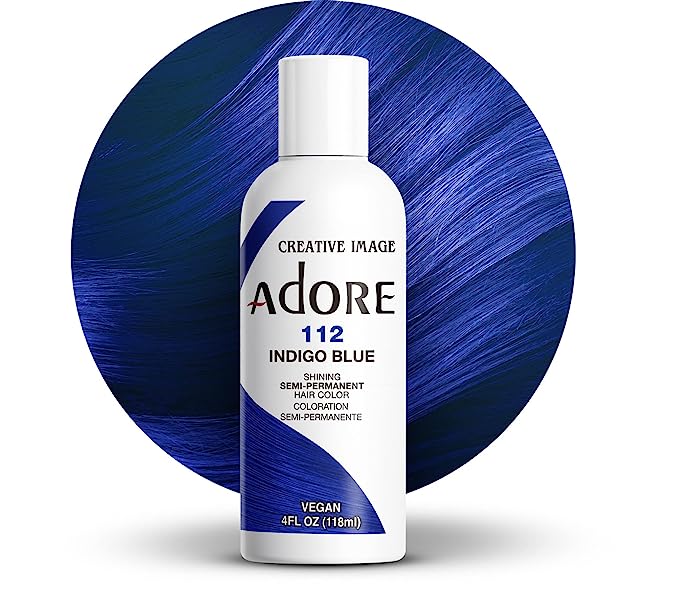 Creative Image Adore Indigo Blue Hair Color 4 Oz