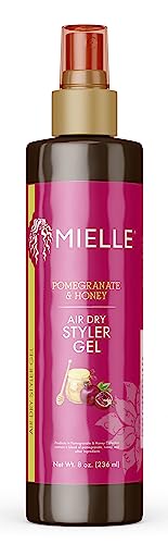 Mielle Pomegranate & Honey Air Dry Styler Gel, 8 OZ