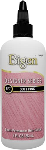 Bigen Soft Pink Semi-Permanent Hair Color, 3.00 Fl Oz,