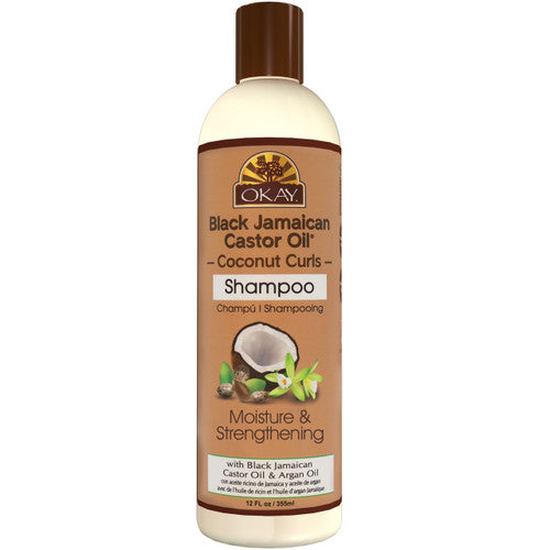 Okay Pure Naturals Nourishing & Strengthening Shampoo, 12 Oz