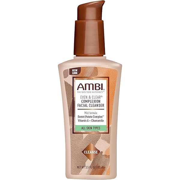 AMBI Purifying Charcoal Black Soap Facial Cleanser 3.5 Fl Oz