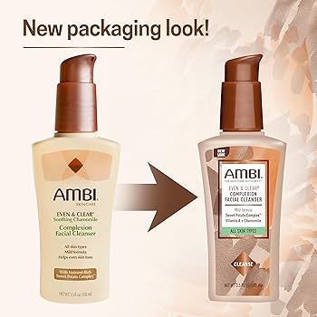 AMBI Soothing Complexion Facial Cleanser 3.5 Fl Oz