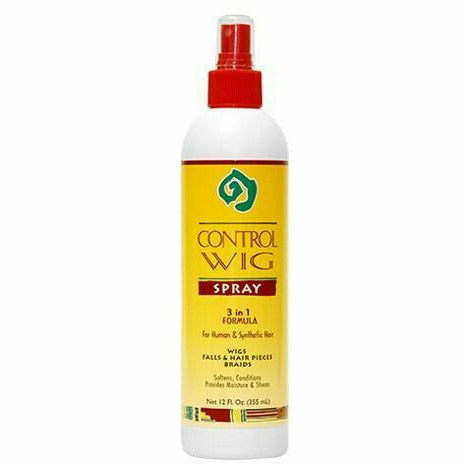 African Essence Control Wig Spray 12 Oz - 3 in 1 Formula