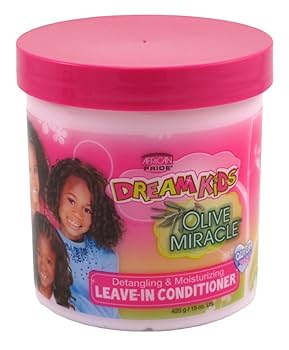 African Pride Dream Kids Olive Miracle Leave-in Conditioner 15 Oz