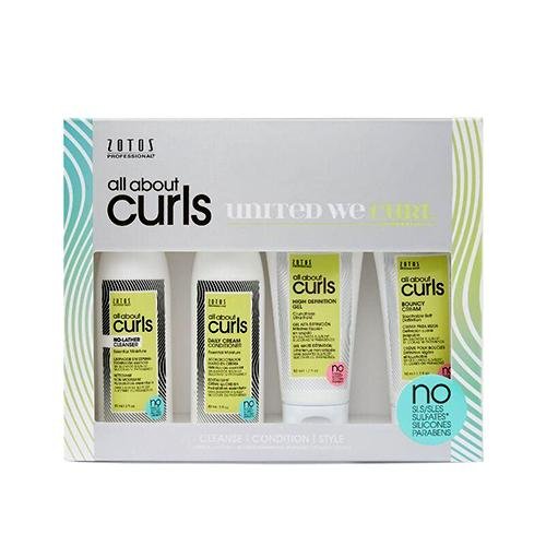 All About Curls Starter Kit - 4 Pc Set for Women