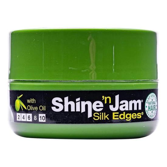 AmPro Shine-N-Jam Silk Edges Gel, 2.25 Oz
