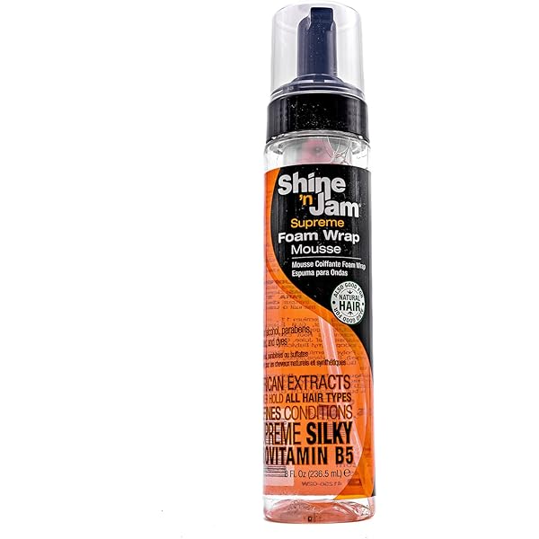 Shine-N-Jam Supreme Foam Wrap Mousse, Large