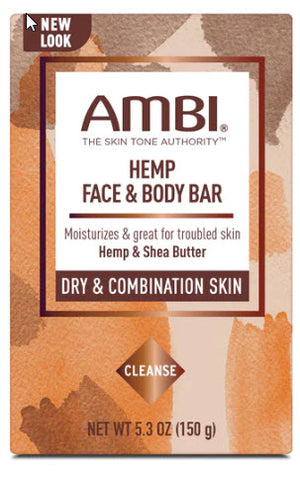 Ambi Hemp Face & Body Bar, 5.3 OZ