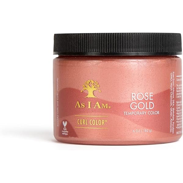 As I Am Curl Rose Gold Temporary Hair Color 6oz