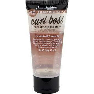 Aunt Jackie's Curl Boss Coconut Gelee, Travel Size 3oz