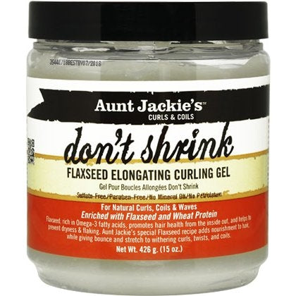 Aunt Jackie's Don't Shrink Flaxseed Curling Gel, 3 Oz