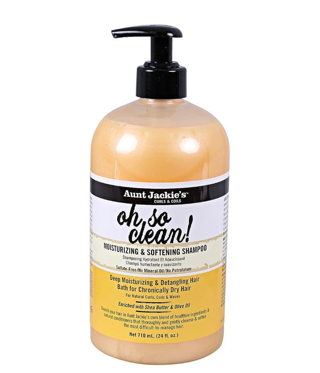 Aunt Jackie's Oh So Clean Shampoo 24 Fl Oz Pack of 1