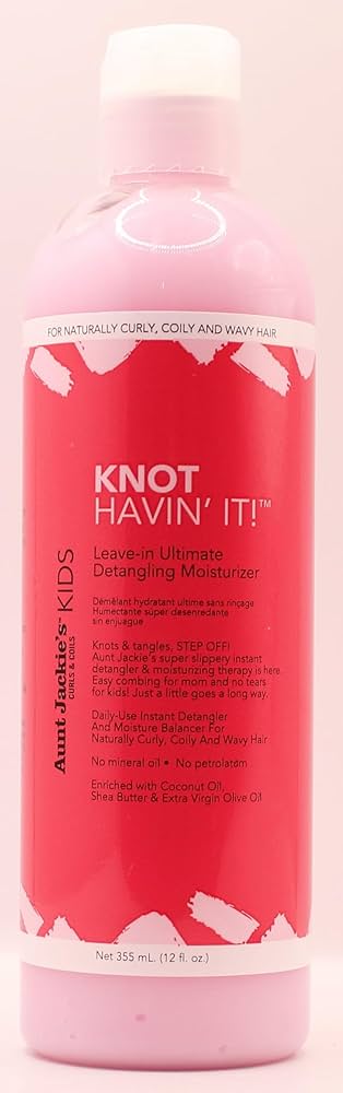 Aunt Jackies Knot Havin It Leave-In Detangling Moisturizer 12oz