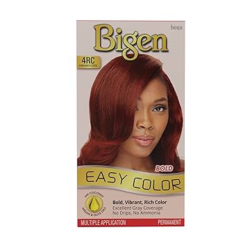 Bigen Cinnamon Spice Permanent Hair Color Kit with Aloe & Olive Oil