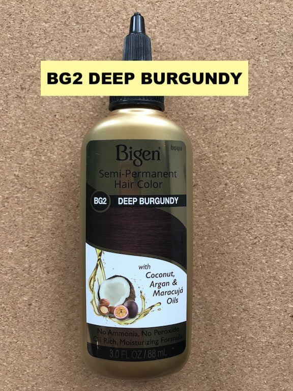 Bigen Deep Burgundy SemiPermanent Haircolor 3 Oz