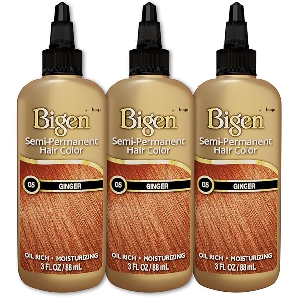 Bigen Orange Flame Semi-Permanent Hair Color, 3 Fl Oz