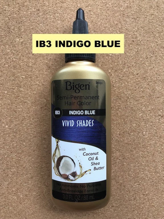 Bigen Semi-Permanent Haircolor Indigo Blue 3 Oz