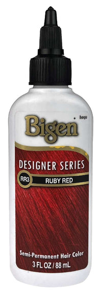 Bigen Semi Permanent Hair Color Ruby Red, 3 Fl Oz