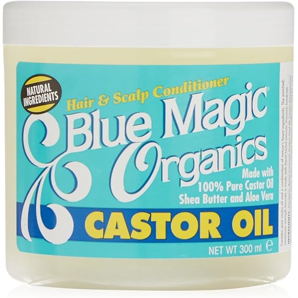 Blue Magic Organics Castor Oil, 340g