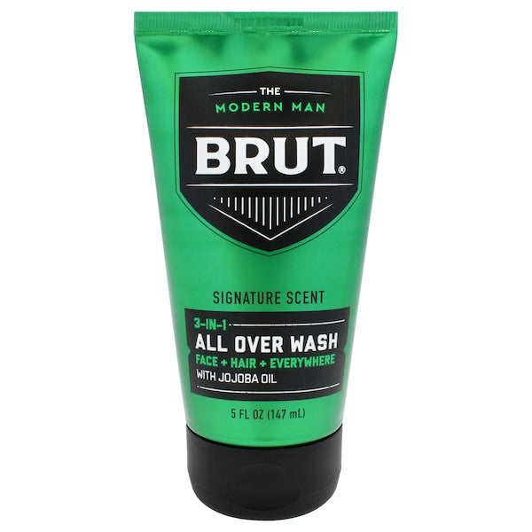 Brut 5 Oz Classic Scent 3-in-1 All Over Wash for Men