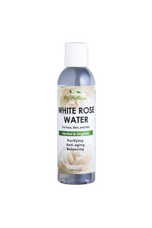 By Natures Rose Water for Face, Skin, Hair 6 Oz