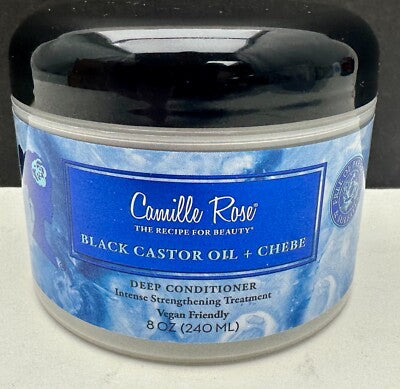 Camille Rose Deep Conditioner with Black Castor Oil & Chebe, 8 Fl Oz
