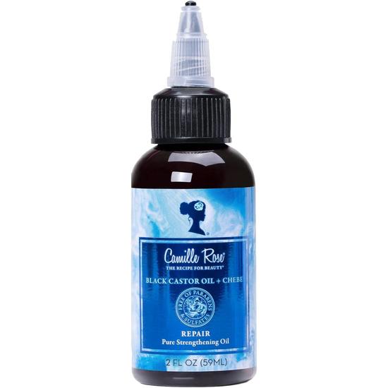 Camille Rose Strengthening Oil with Black Castor & Chebe, 2 OZ