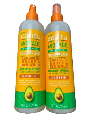 Cantu Avocado Hydrating Refresher Spray, 355 ml
