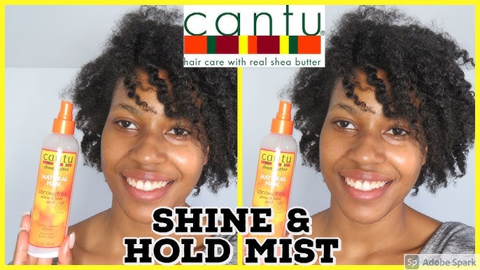 Cantu Coconut Oil Shine & Hold Mist, 237 ml