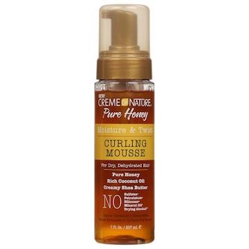 Creme Of Nature Curling Mousse, Pure Honey Moisture, 7 OZ