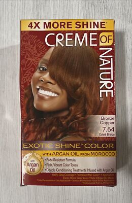 Creme Of Nature Exotic Shine Colour Bronze Copper 7.64