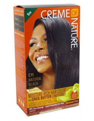 Creme Of Nature Natural Black Color C11 Hair Dye