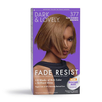 Dark And Lovely Fade Resist Hair Color, Sun Kissed Brown 377