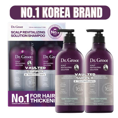Dr. Groot Scalp Revitalizing Shampoo, 47.2 Fl Oz Total