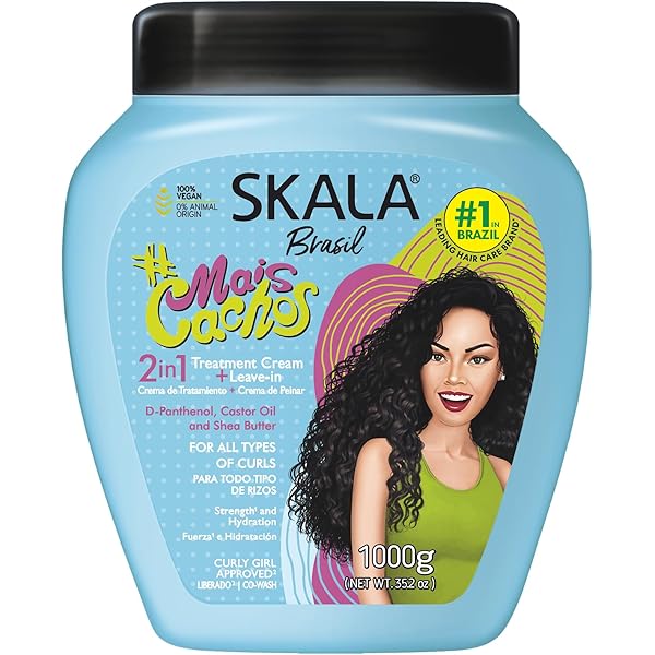 EMAX SKALA Cachos 2-in-1 Hair Cream Treatment - 35.2oz