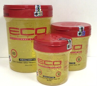 Eco Style Argan Oil Styling Gel Max Hold 24 Oz