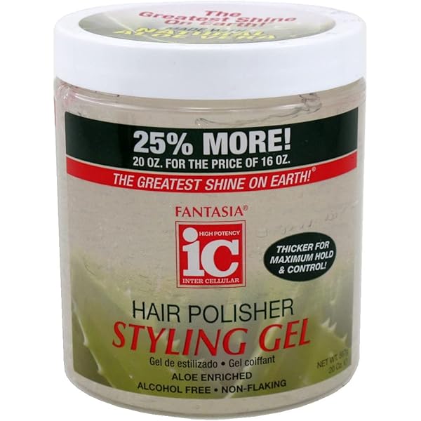Fantasia Hair Polisher Styling Gel, 16 Oz