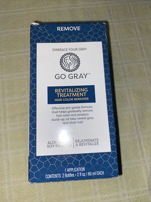 Go Gray Revitalizing Treatment Kit for Hair Dye Removal