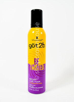 Got2B Flexible Curl Foam Hair Gel, 6.7 oz, Pack of 1