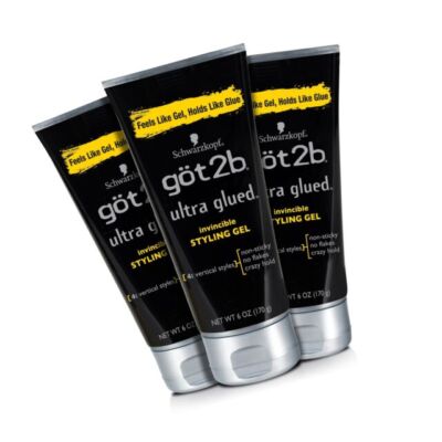 Got2B Glued Bonding Hair Gel, 6 Fl Oz, Pack of 1