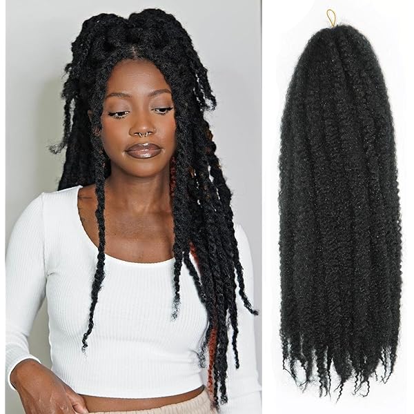Hair Zone 3X Jamaican Twist 36 Crochet Braid - 1 Jet Black