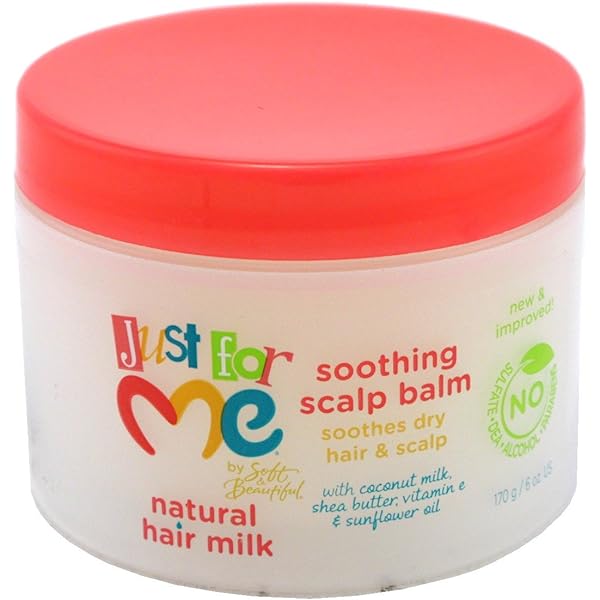 Just For Me Hair Milk Soothing Scalp Balm, 6 Oz