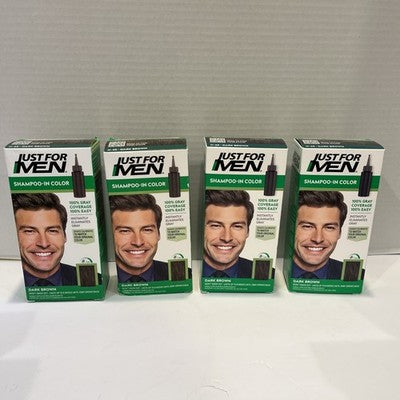 Just For Men Shampoo-in Color, Darkest Brown-Black, 1oz