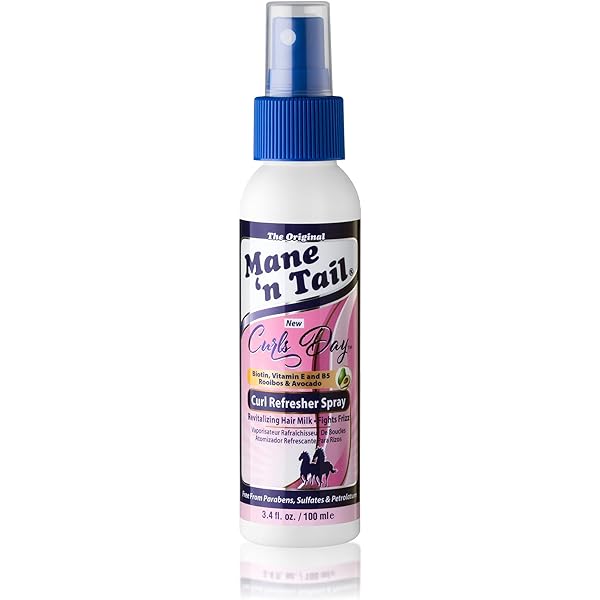 Mane N Tail Curls Day Curl Refresher Spray 3.4 Oz
