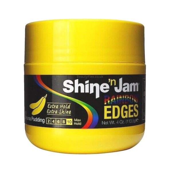 Shine N Jam Rainbow Edges Banana Pudding 4 Oz