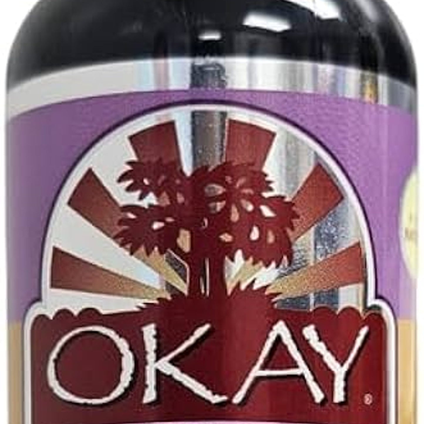 Okay Pure Naturals Castor Oil Hair & Beard 4 Oz