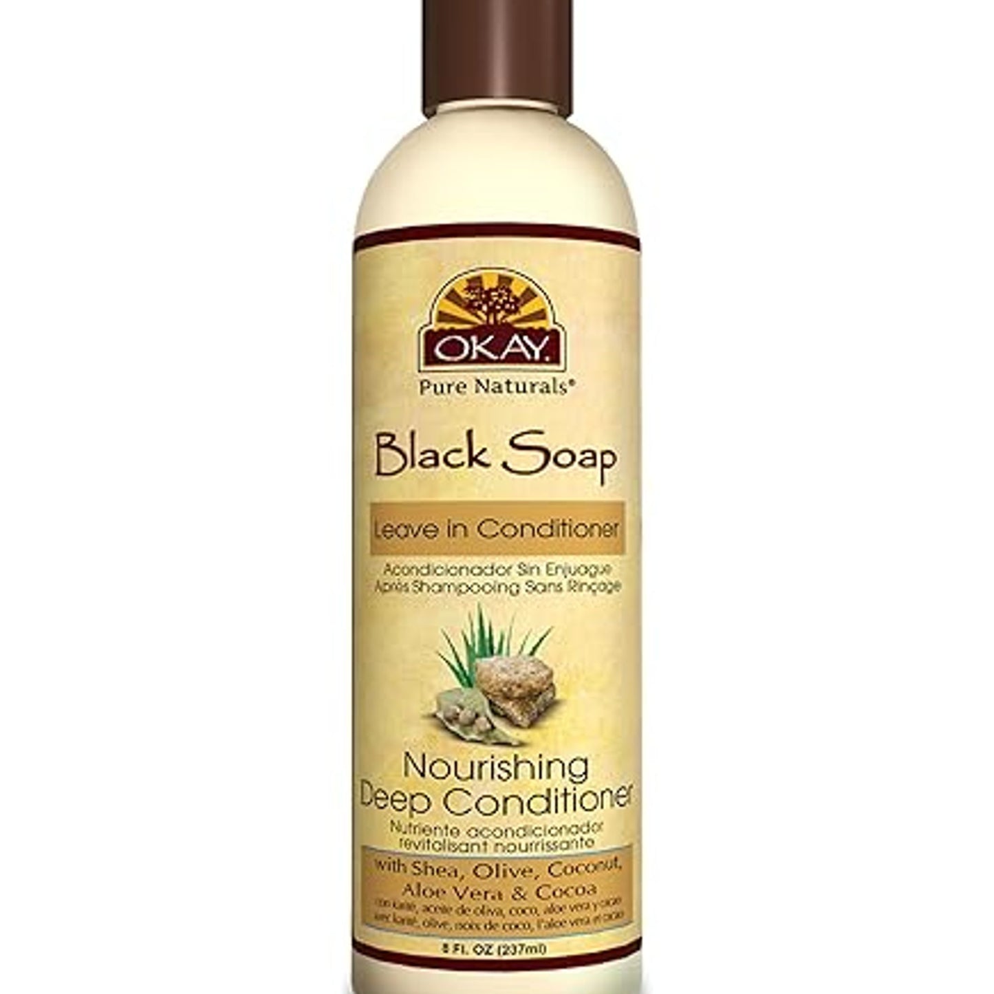 OKAY Black Soap Deep Conditioner Nourishing 1.25 Oz