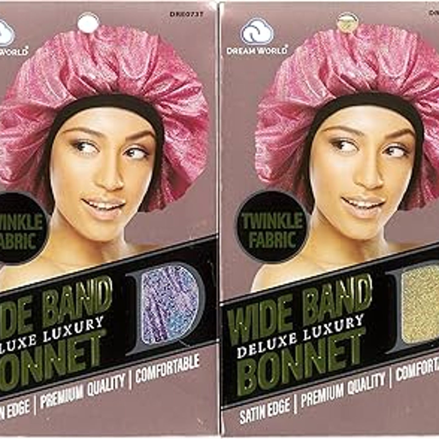 Dream Women Wide Band Satin Bonnet